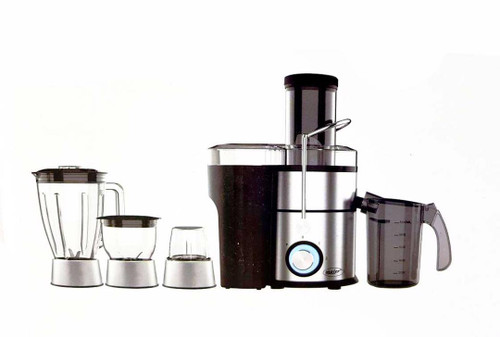 آبمیوه گیر 4کاره استیل شیشه ایی مارک مایر BDH400