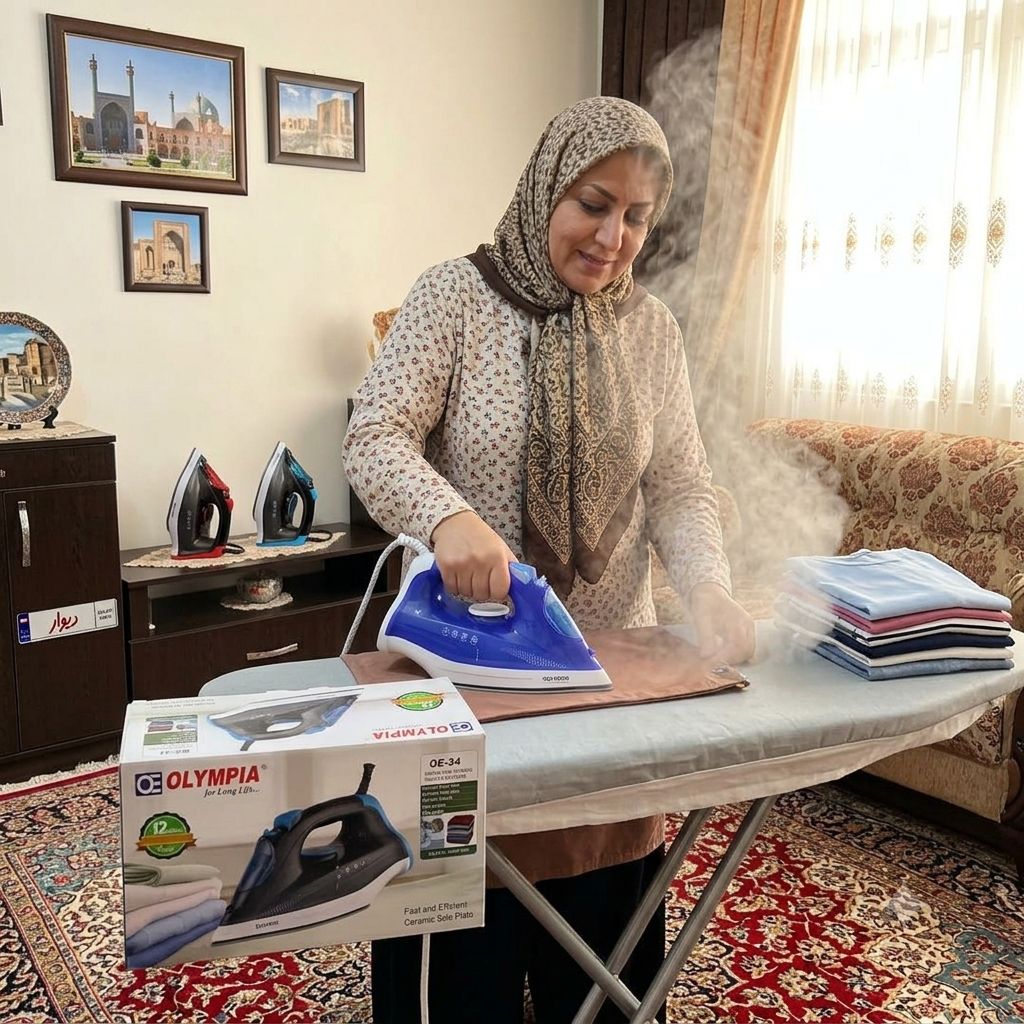اتو بخار المپیا مدل OE-34