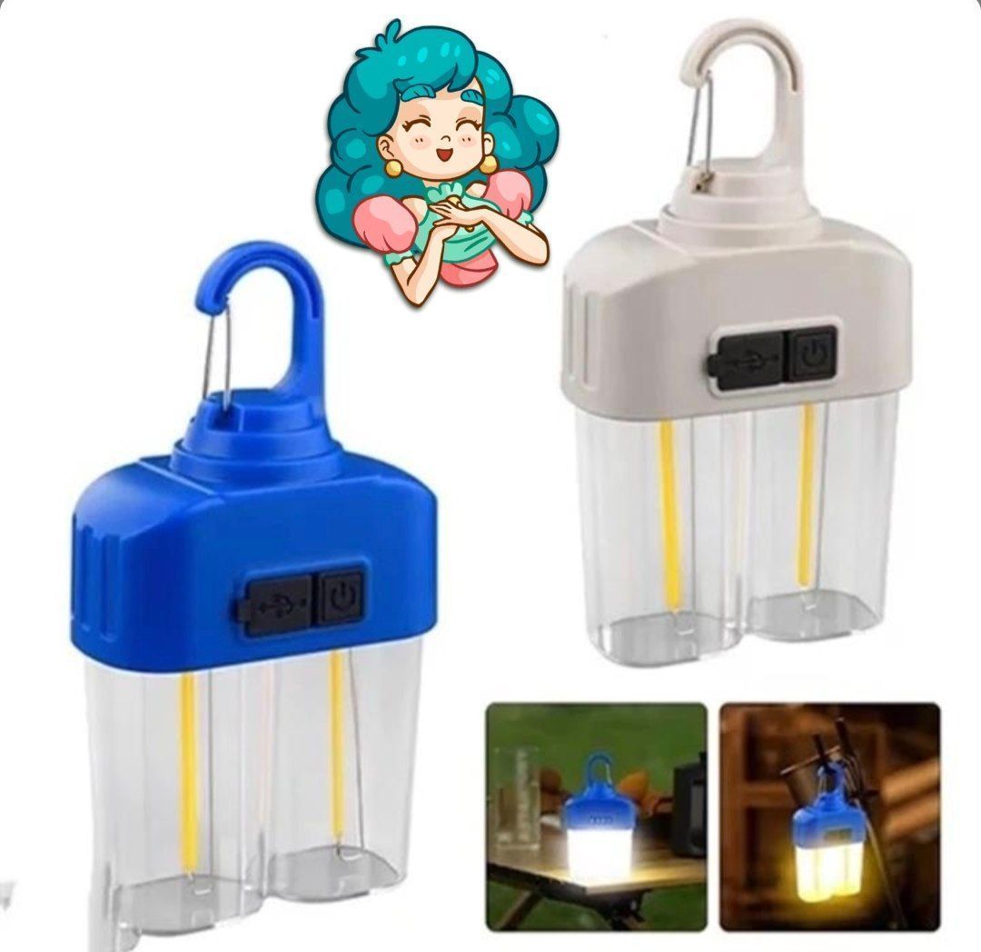 چراغ شارژی کمپینگ و اضطراری مدل LED